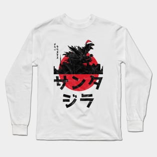 Noh! Noh! Noh! Santazilla Long Sleeve T-Shirt